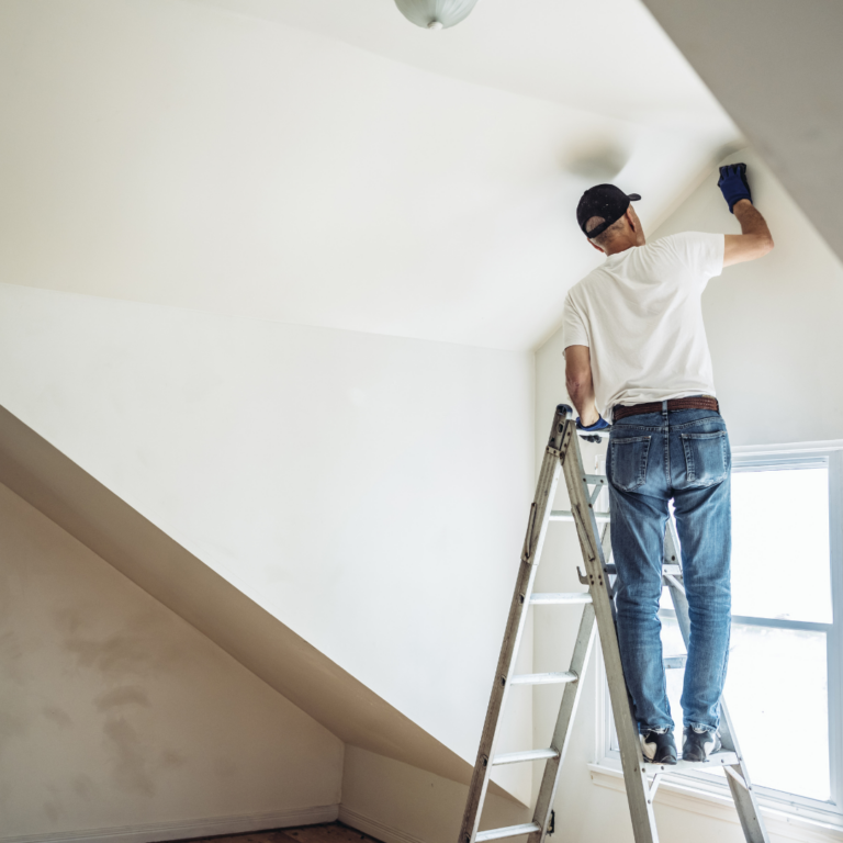 View of How to Paint High Ceilings in Your Commercial Building - Century ...