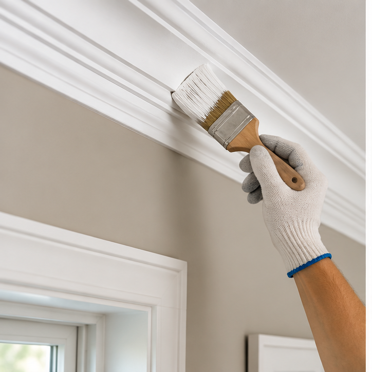 How do you Paint Crown Molding?
